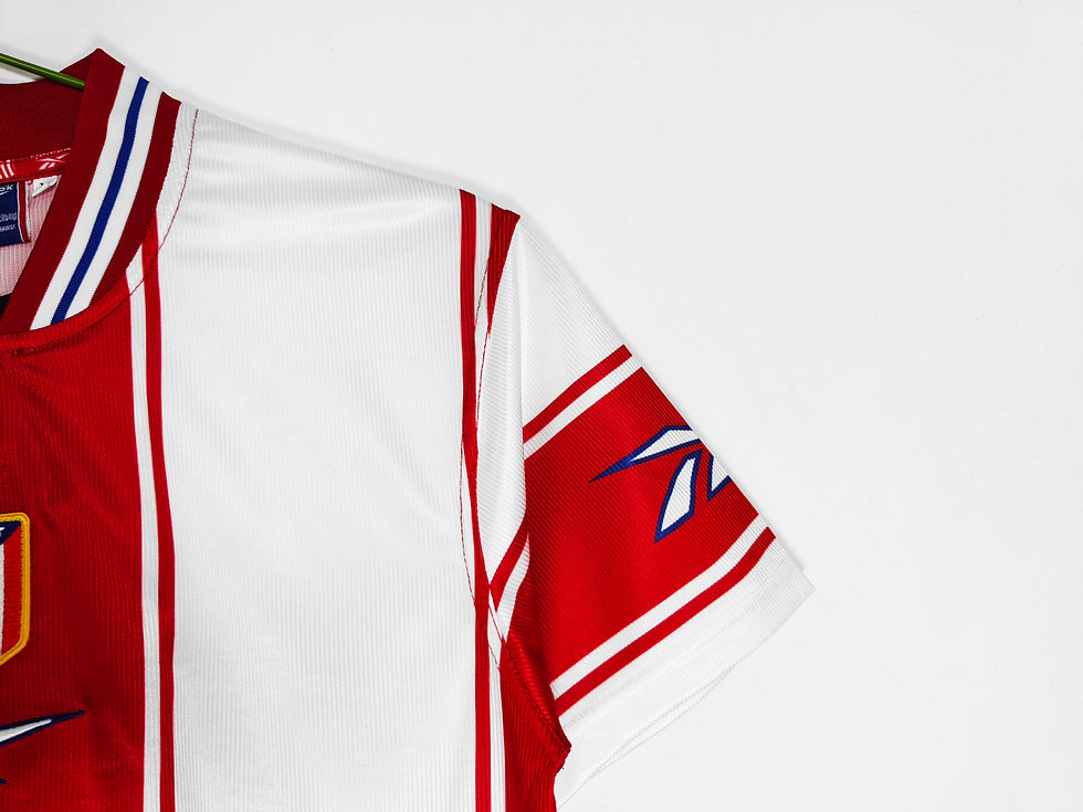 Thumbnail: Atletico Madrid 1999-00 Home Shirt