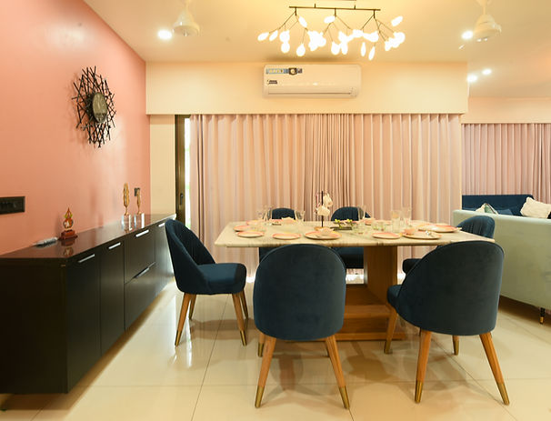 Dining room Interior design by Xerarch Architects