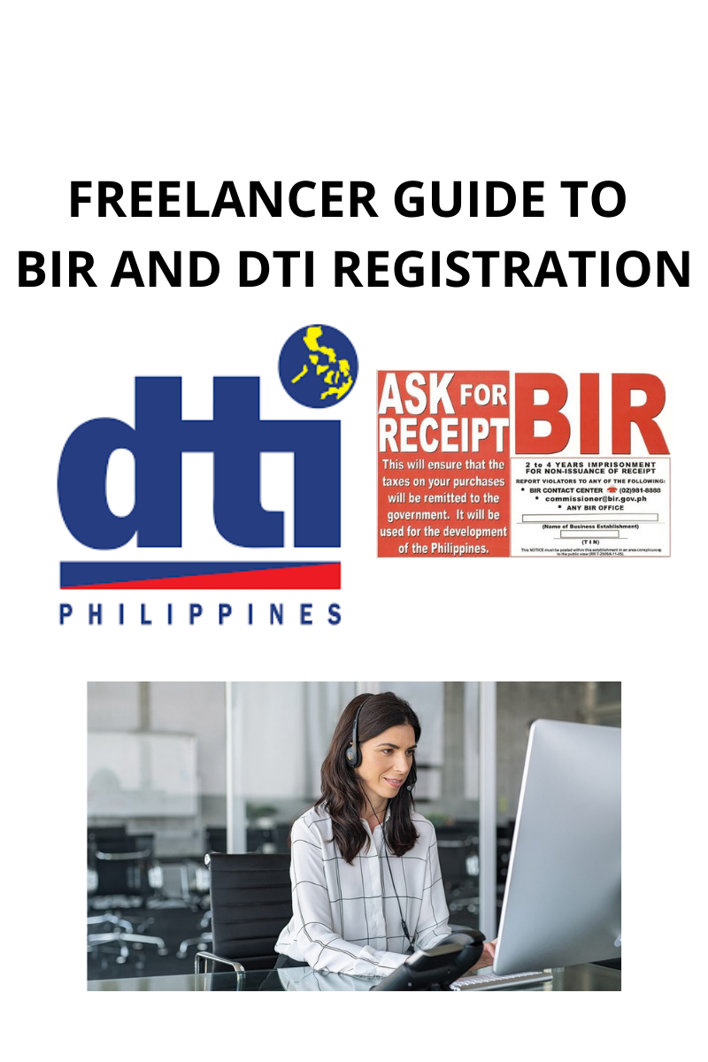 FREELANCER GUIDE TO DTI AND BIR REGISTRATION