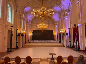 Оформление клиентского мероприятия в Мраморном дворце