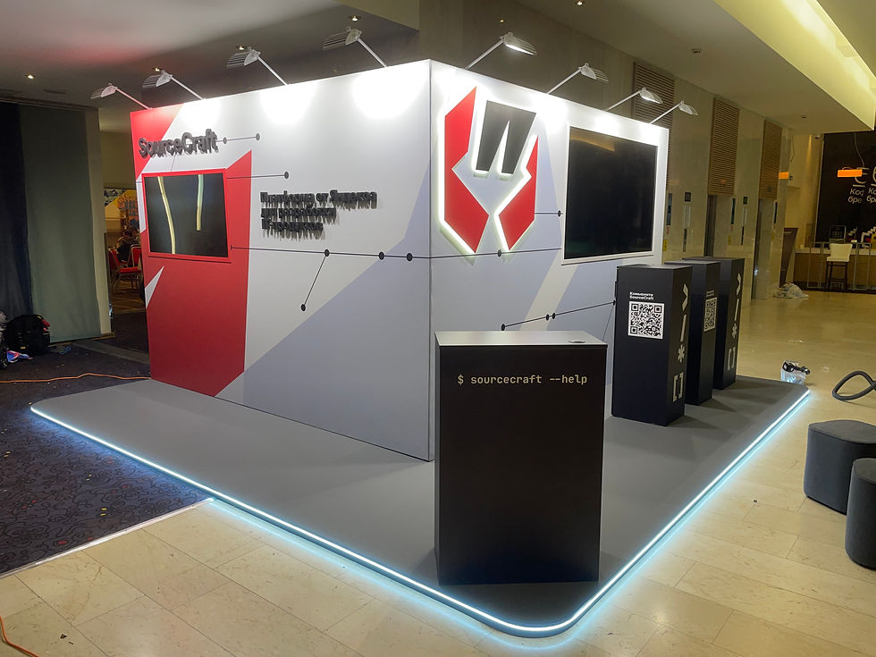 подиум с подсветкой