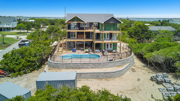 100 Robin Street_Front Exterior_Framing Progress_May 2022.jpg