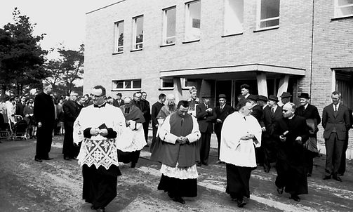 Sint-Pauluscollege | inzegening van de gebouwen