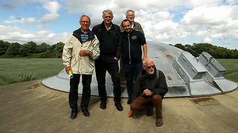 Geschutskoepel van het fort van Eben-Emael