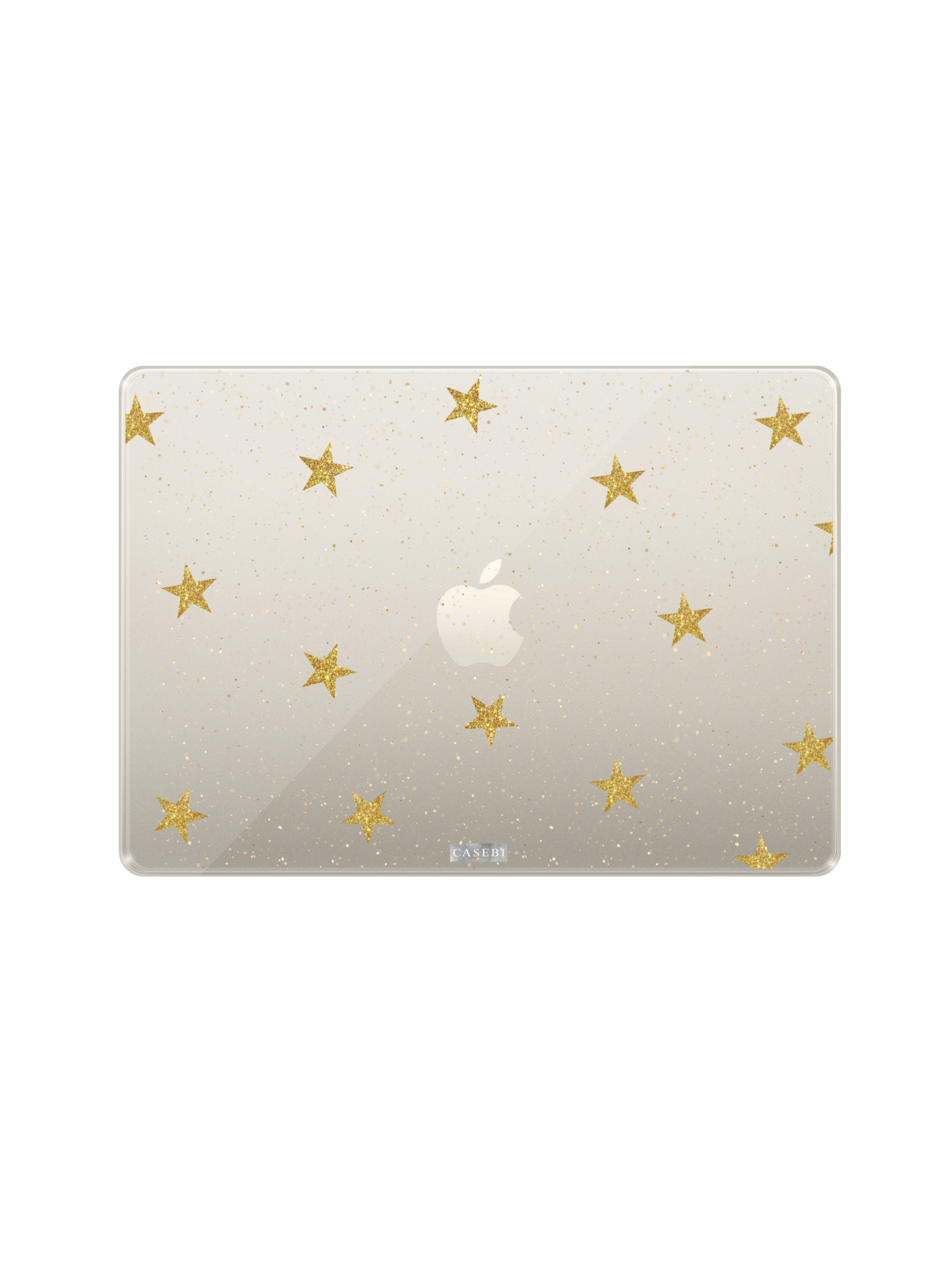 MACBOOK CASE GOLDEN STARDUST