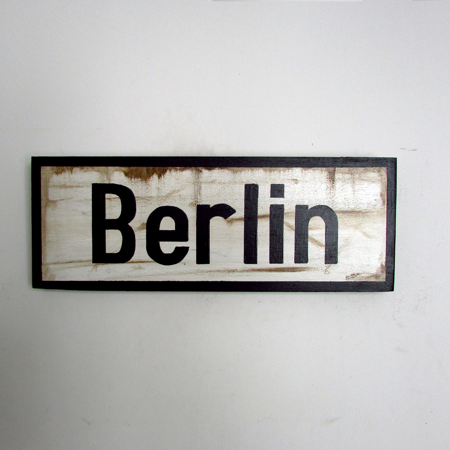 Placa Berlin COD163 - 50x15cm