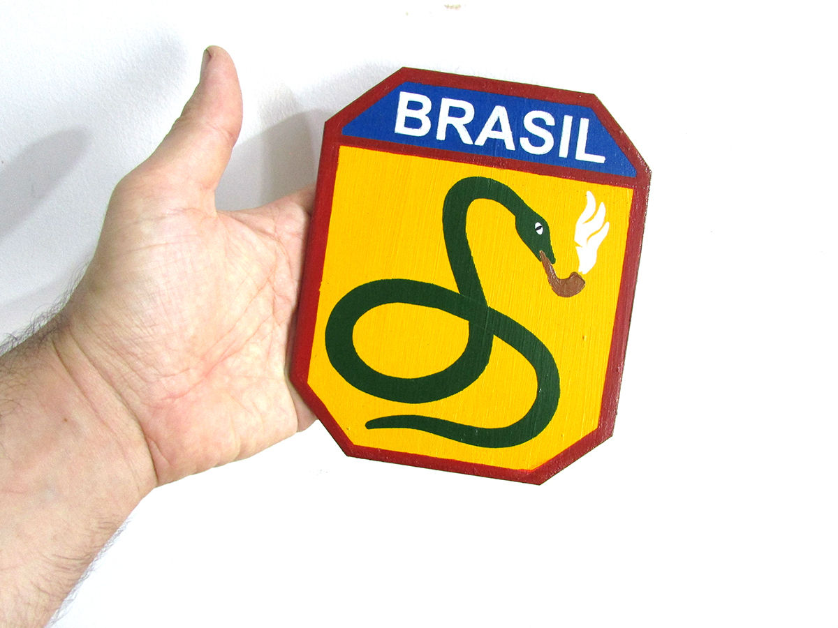 Brasão Força Expedicionária Brasileira FEB - 17cm (MDF)
