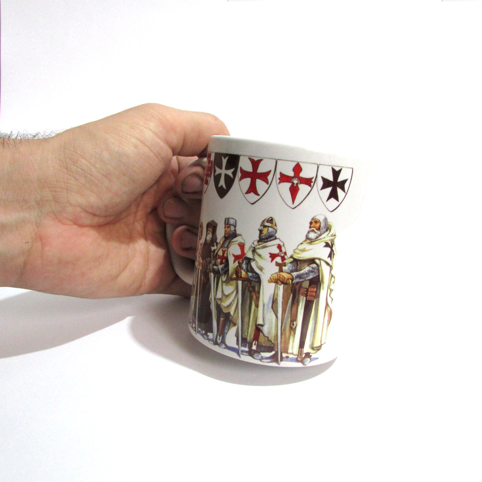1un Caneca Ordens Cruzadas - [325ml Porcelana]