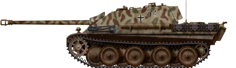 Miniatura: JagdPanther - Escala 1:35