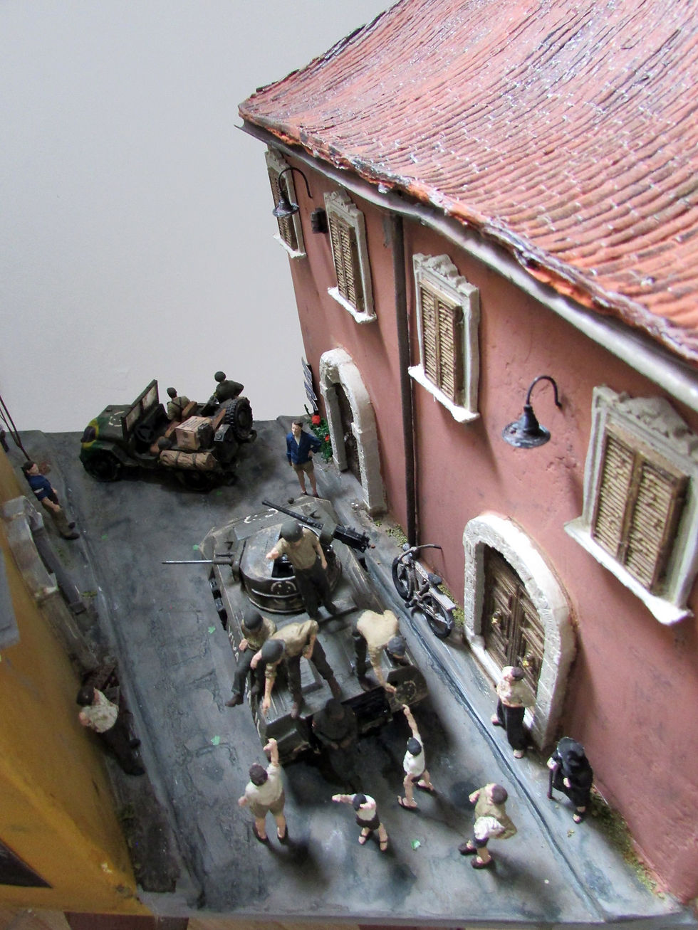 Miniatura: Diorama A Conquista de Massarosa - Escala 1:35