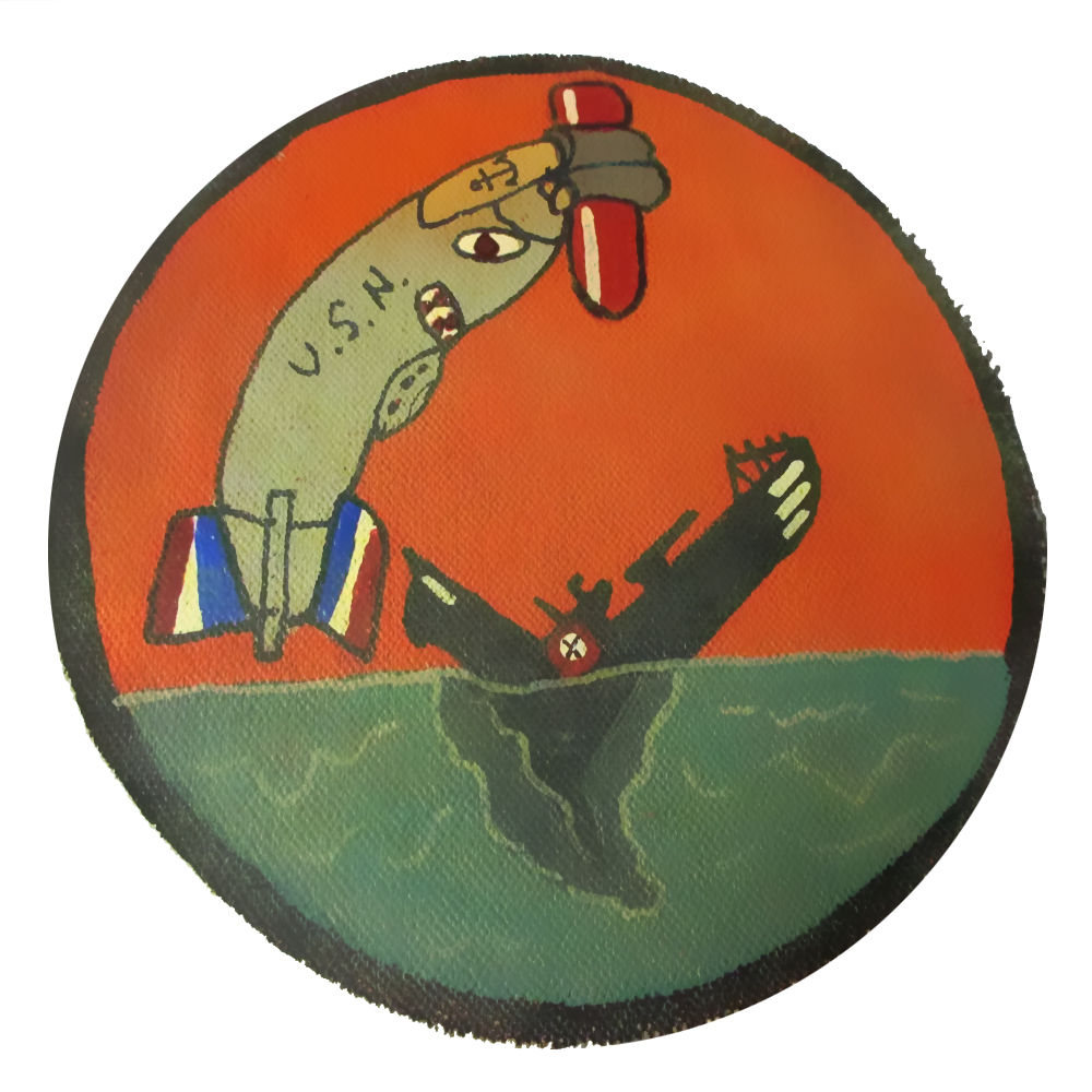 Brasão ZP-41 Squadron US Navy - 30cm MDF