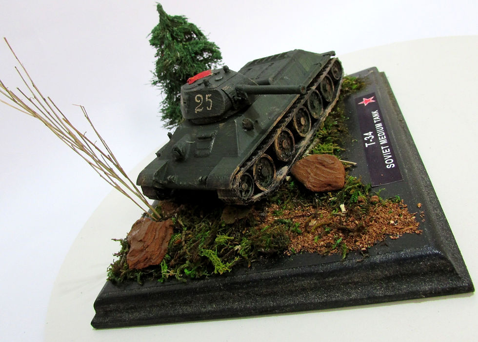 Miniatura: Miniatura Tanque Soviético T-34-76 1941 - 1:56