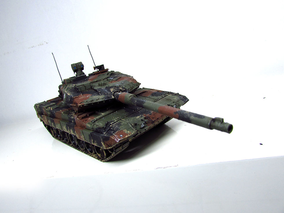 Miniatura: Miniatura Leopard 2A6 - 1:35