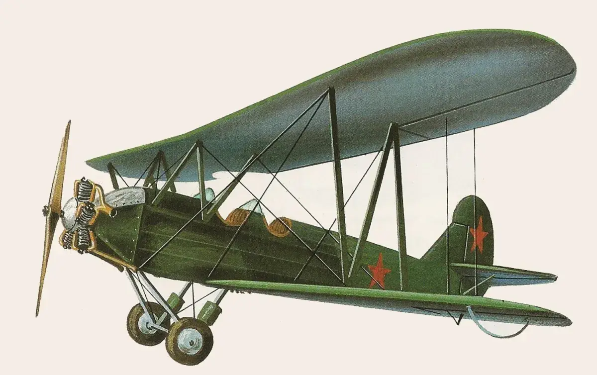 Miniatura Polikarpov Po-2 - 1:72 Impressão 3D