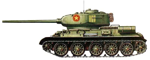 Miniatura: Miniatura T-34-85 - 1:35