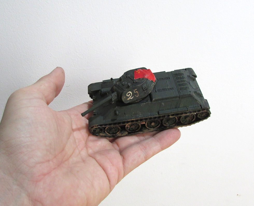 Miniatura: Miniatura Tanque Soviético T-34-76 1941 - 1:56