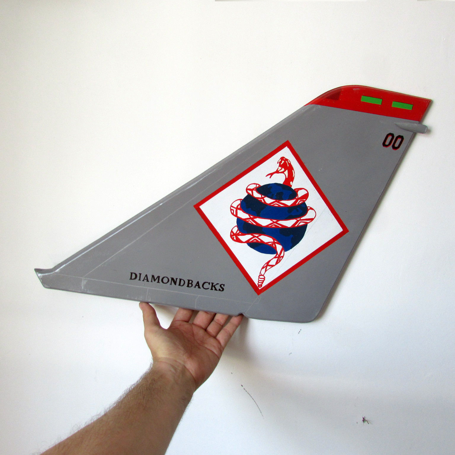 Cauda Leme F-14 Tomcat VF-102 Diamondbacks - MDF