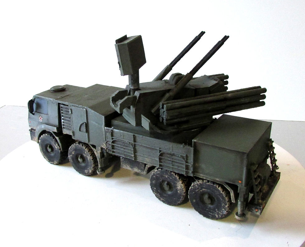 Miniatura: Miniatura Pantsir S1 - Escala 1:35