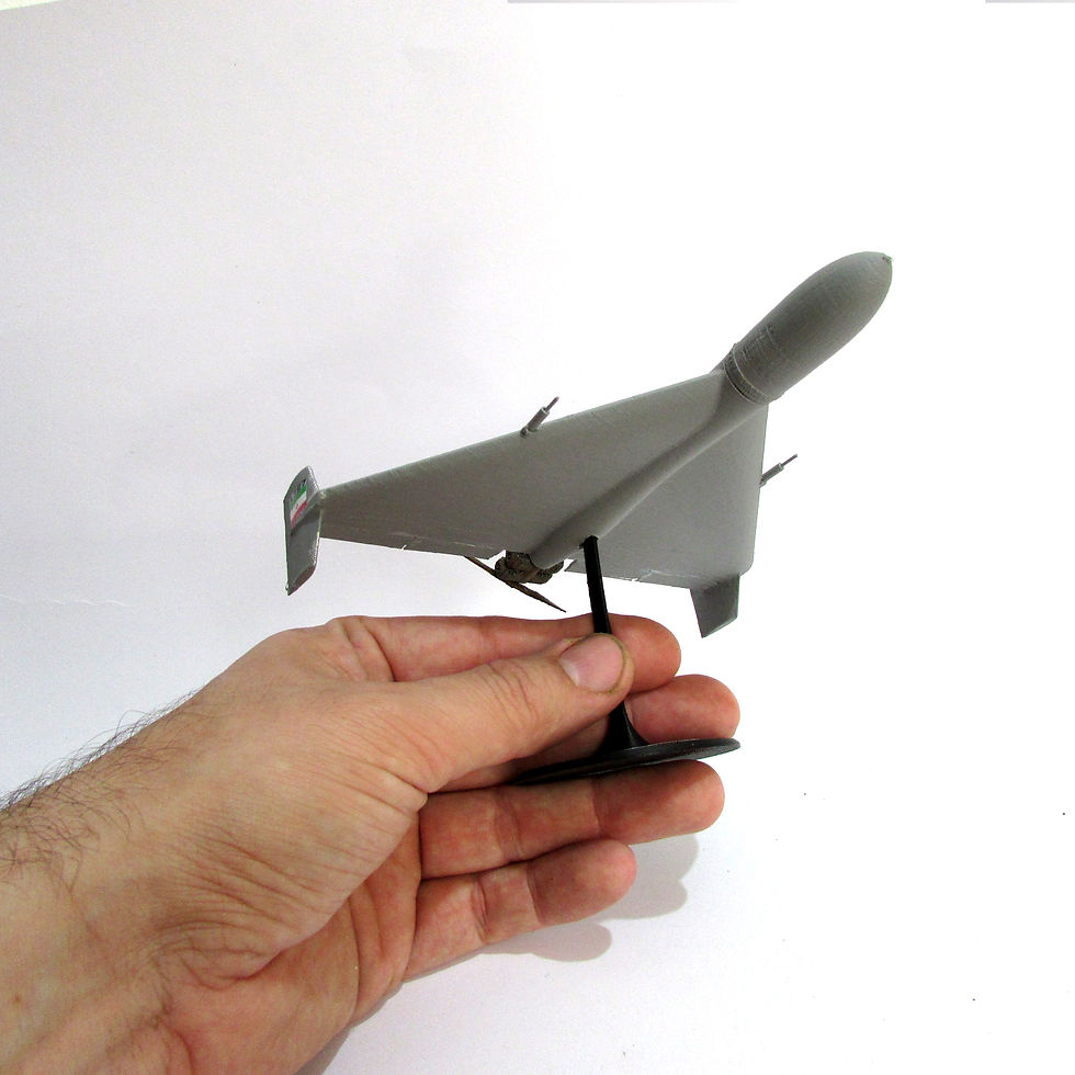 Miniatura: Miniatura Drone Shahed 136 Iraniano - 1:16