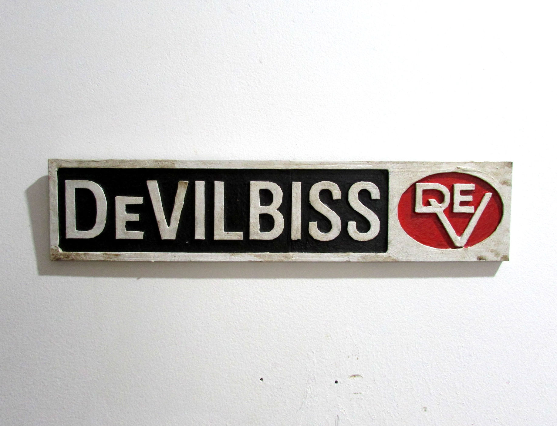 Placa Vintage DEVILBISS