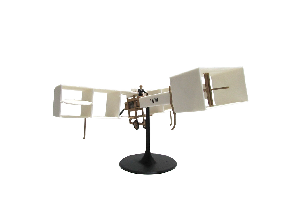 Miniatura: Miniatura 14 Bis Santos Dumont - Escala 1:72