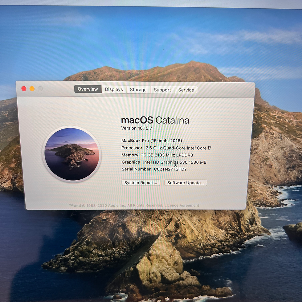 Miniatura: VENDIDO MacBook Pro 15.4" (2016) | i7-6700HQ | 16GB RAM | 512GB SSD | Radeon Pro