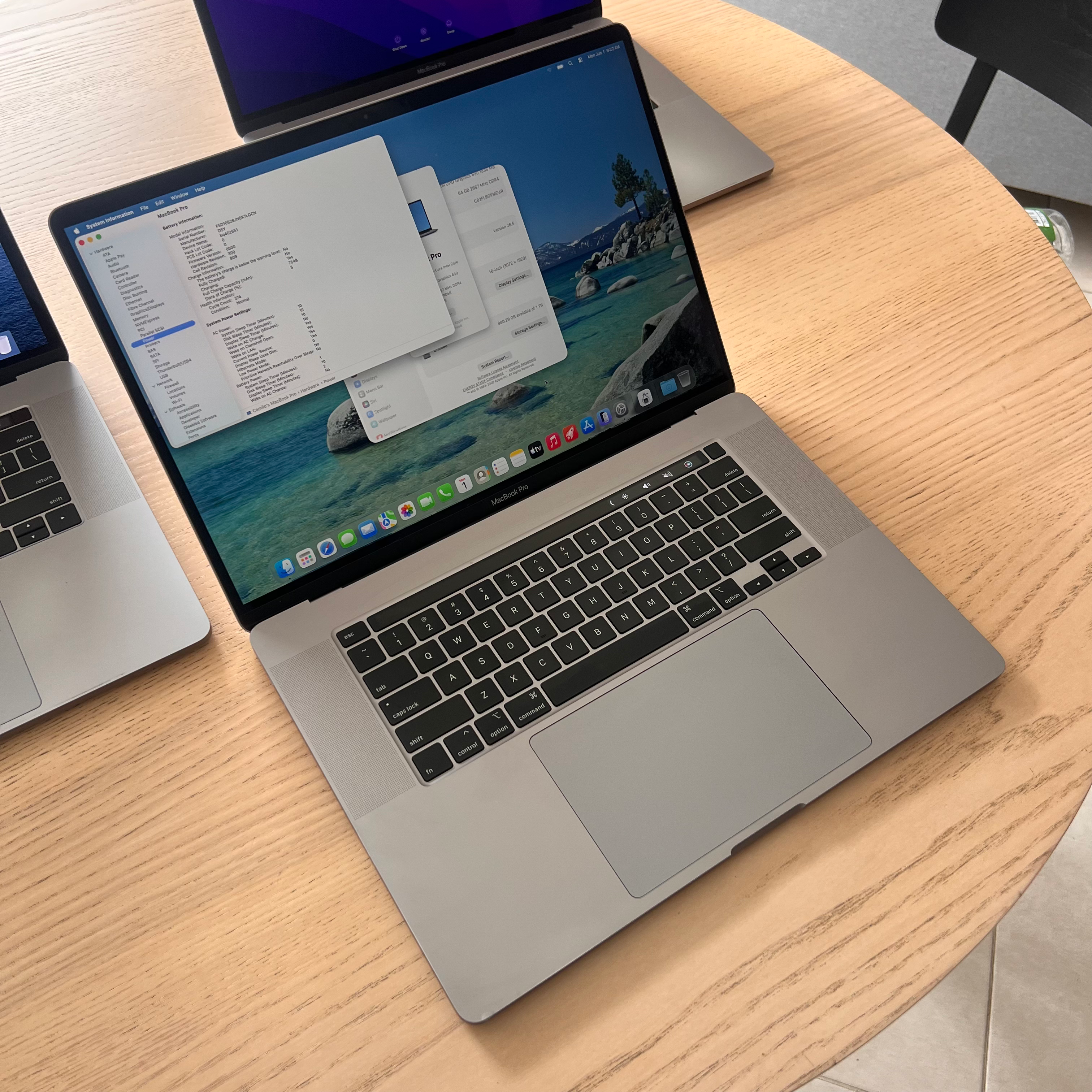 MacBook Pro 16" Intel i9 64GB RAM 1TB SSD Video 8gb - Usado Excelente Estado