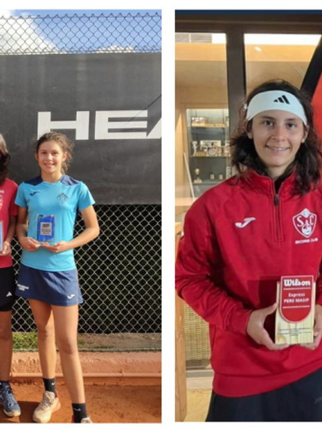 Doble èxit per a la tenista del Sícoris Club, Amaia Olomí aquest cap de setmana