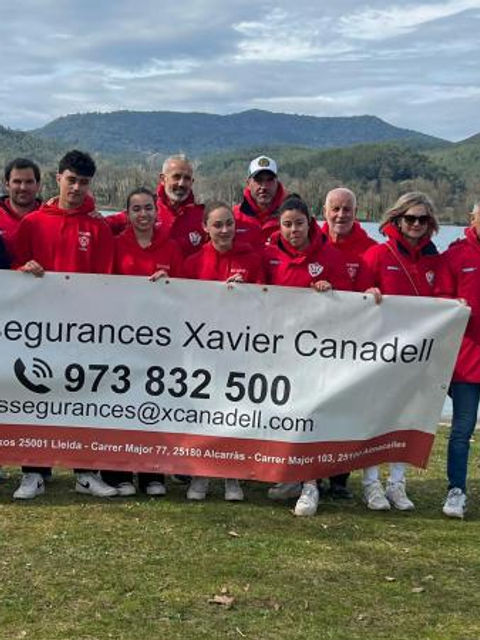 Gran èxit de la Secció de Piragüisme del Sícoris Club al Campionat de Catalunya d'Hivern