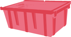 Red TCC Bin for residential subscriptions