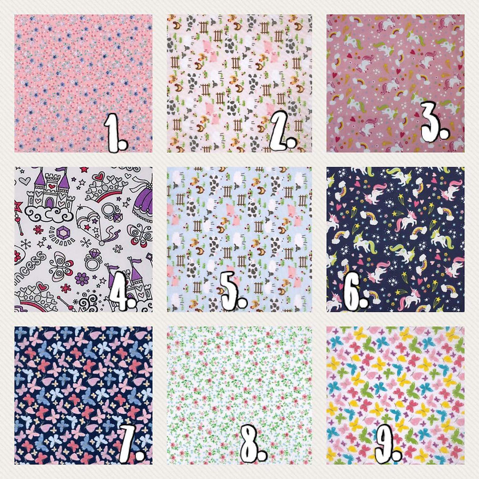 Thumbnail: Bibs Size 2 multiple choice listing white fleece backed 