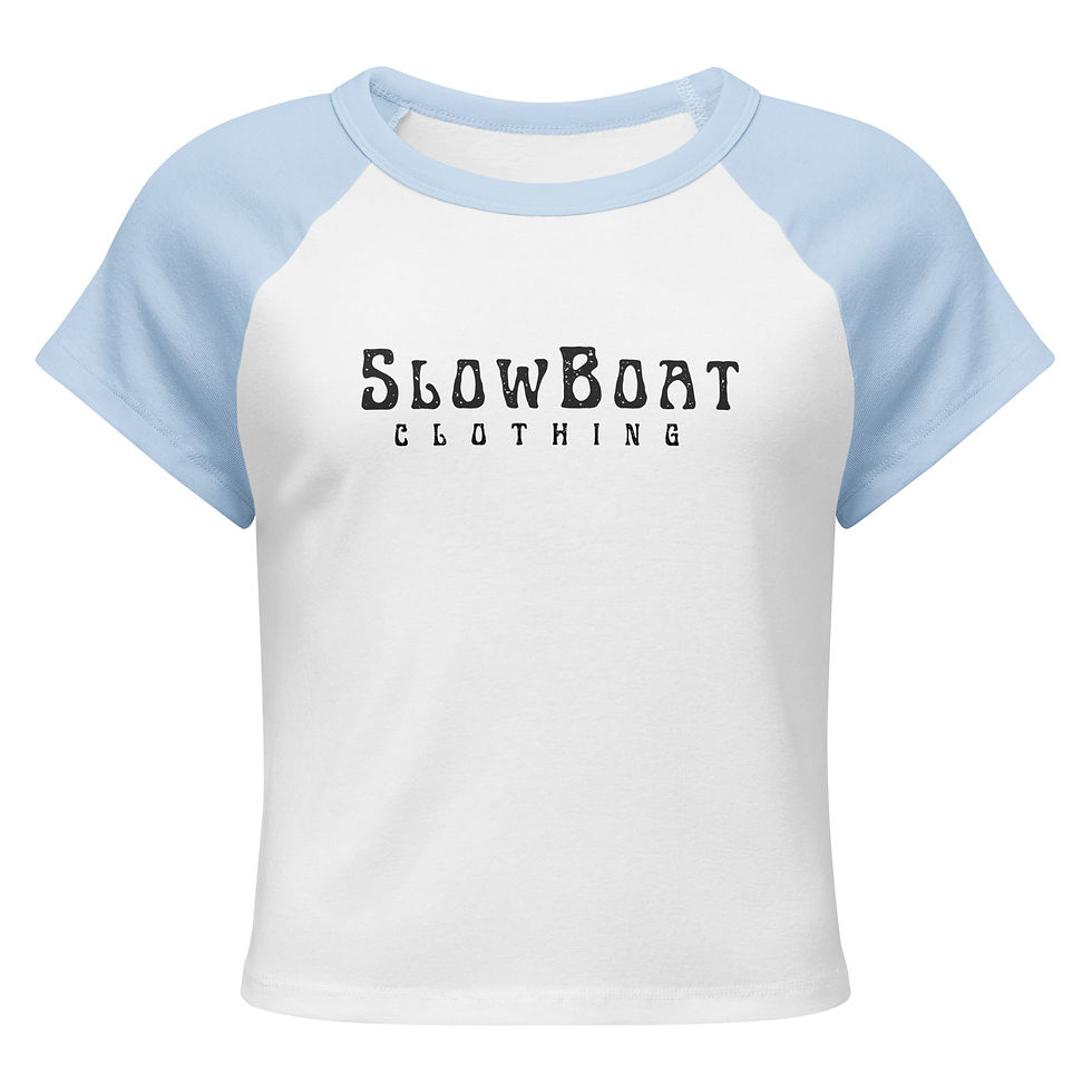 Thumbnail: Women’s Slow Boat -baby tee