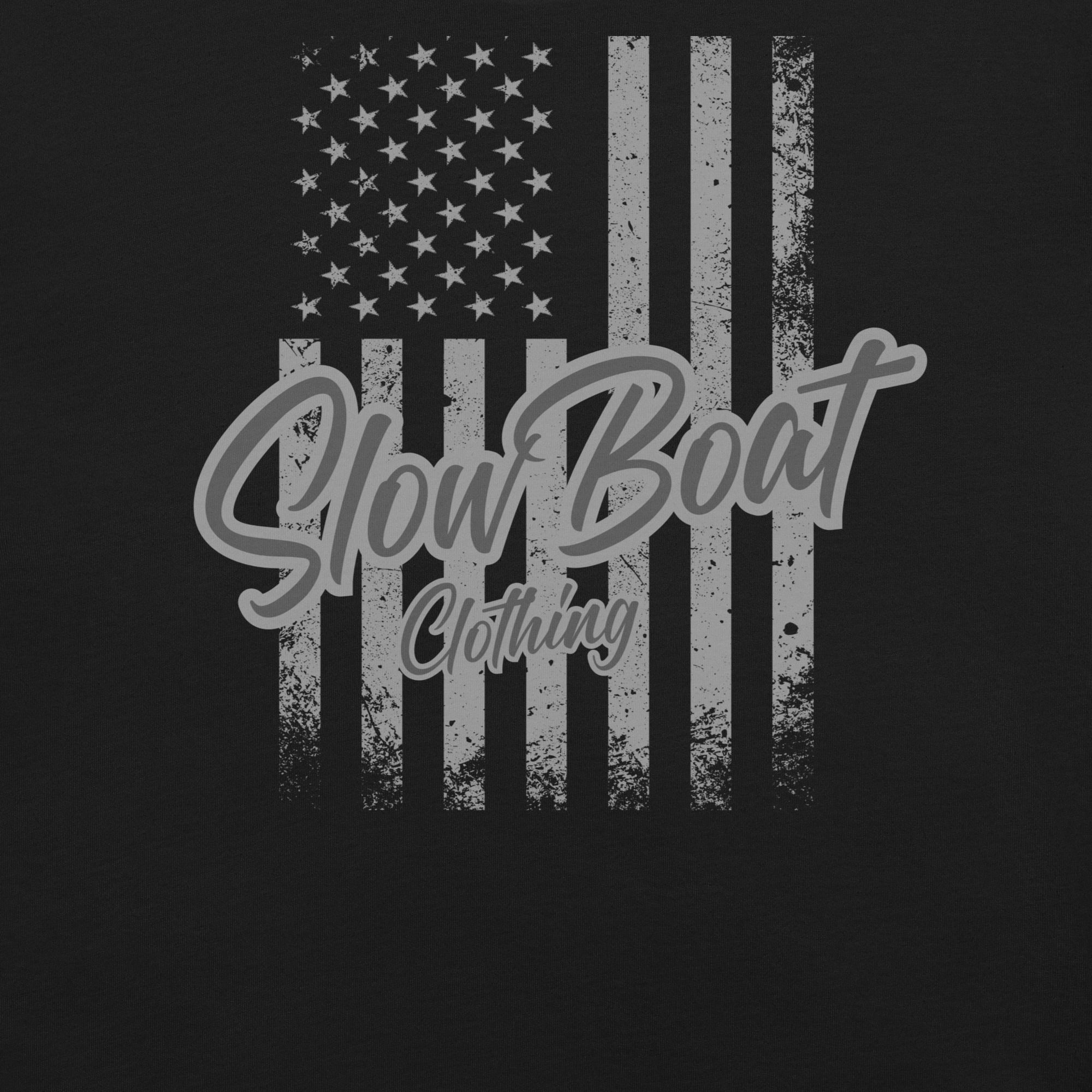 Slow Boat Clothing with American Flag