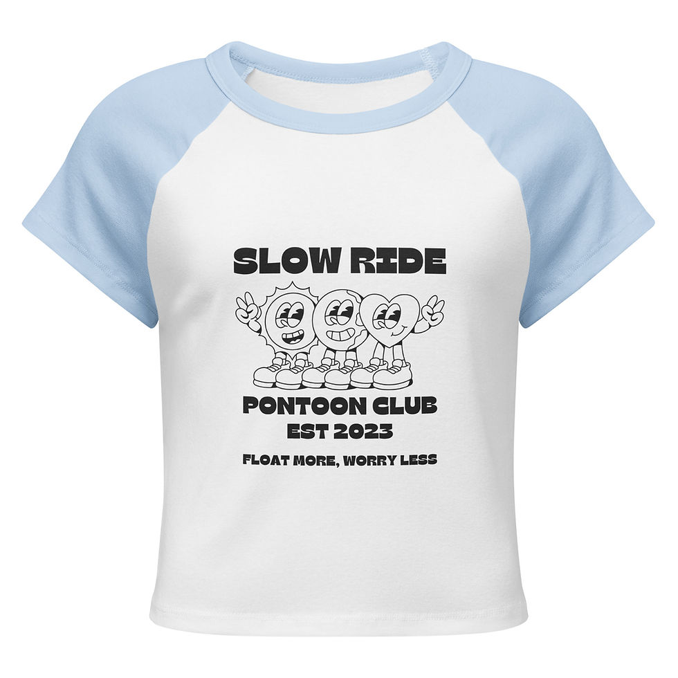 Thumbnail: Women’s Slow Ride -Heart baby tee