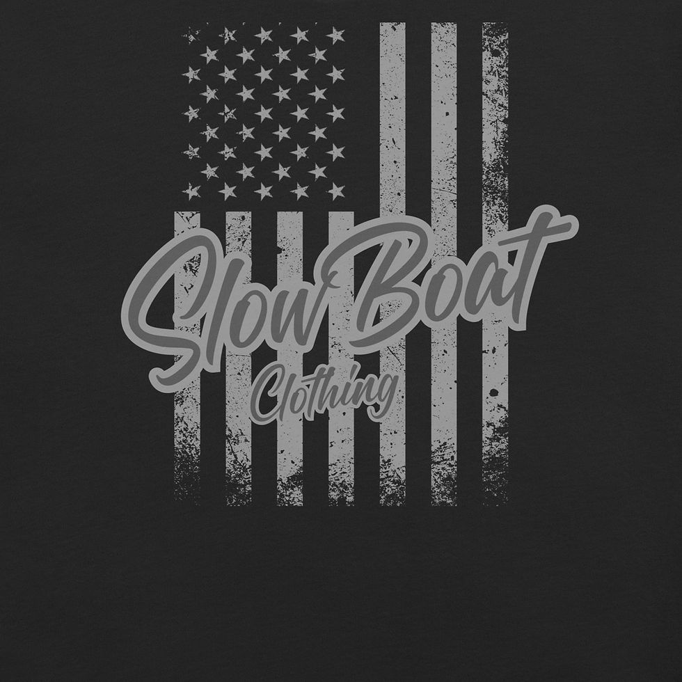 Thumbnail: Slow Boat Clothing with American Flag