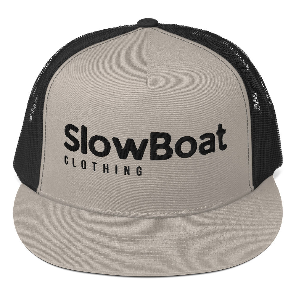 Slow Boat Clothing with Black Stitching