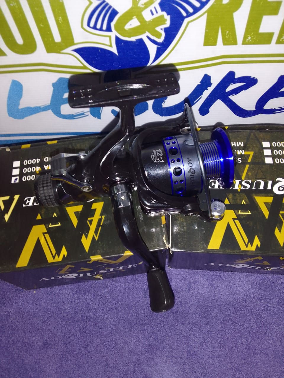 Thumbnail: Auqiusite SUP4000 Baitfeeder Fishing Reel.