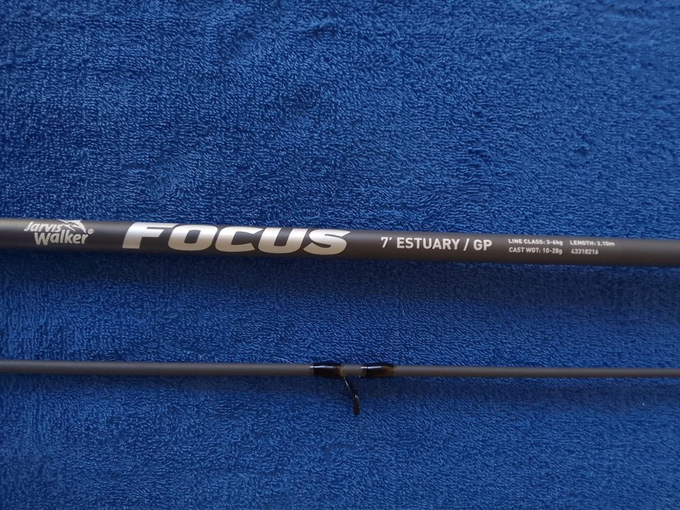 Thumbnail: New 2pce 7ft Jarvis Walker Focus Estuary Rod with Focus 4000 series 2 spinning r