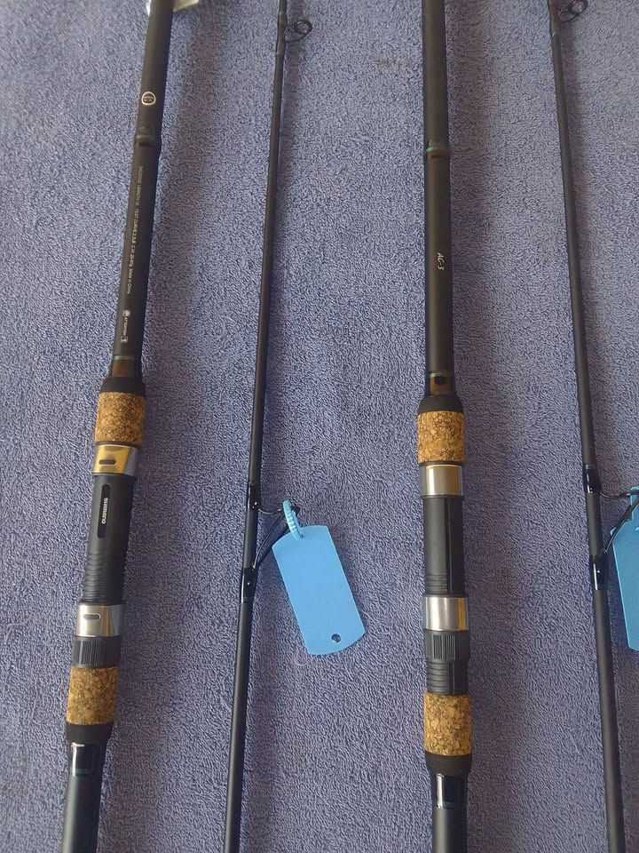 Thumbnail: New Shimano Tribal 2pce 10ft AC-3 Tribal Fishing Rod with Rod Bag.