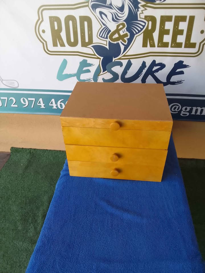 Thumbnail: New 2 Draw Large Senior Muti Box with 2 Draws. Runners on draws are roller beari