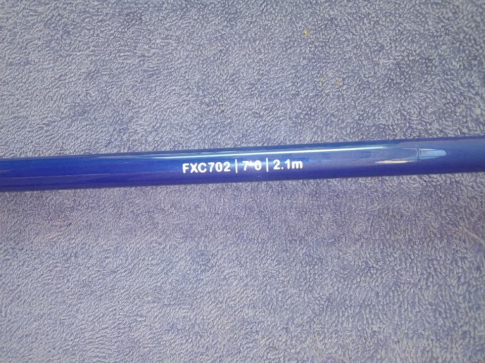 Thumbnail: New 7ft 2pc Fish X Rod and Reel Combo.