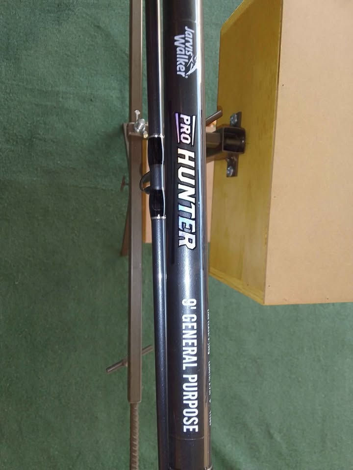 Thumbnail: New Fishing Box Combo with Stand Jarvis Walker General Purpose Rods