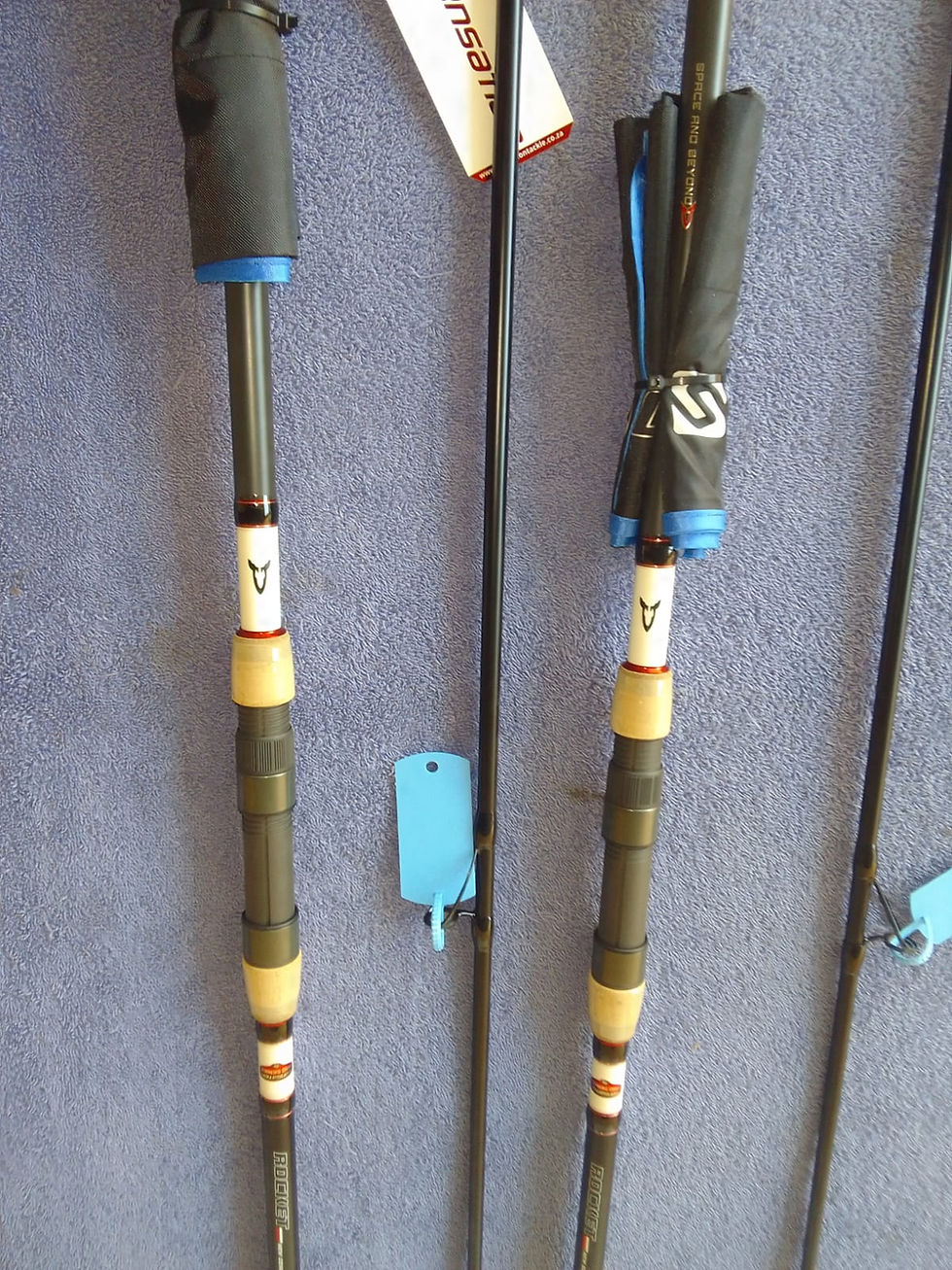Thumbnail: New Sensation 12ft 2pce Rockets New Generation Graphite Rods.