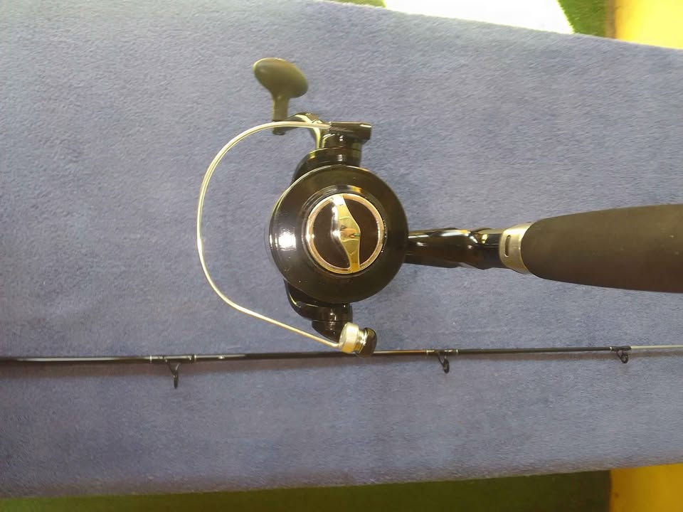 Thumbnail: New Jarvis Walker 2pce 8ft Rod. (Med action).