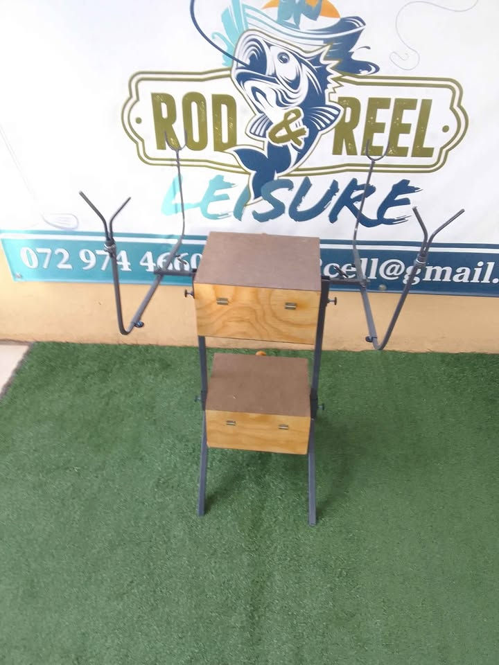 Thumbnail: New Small Fishing Boxes With Stand.