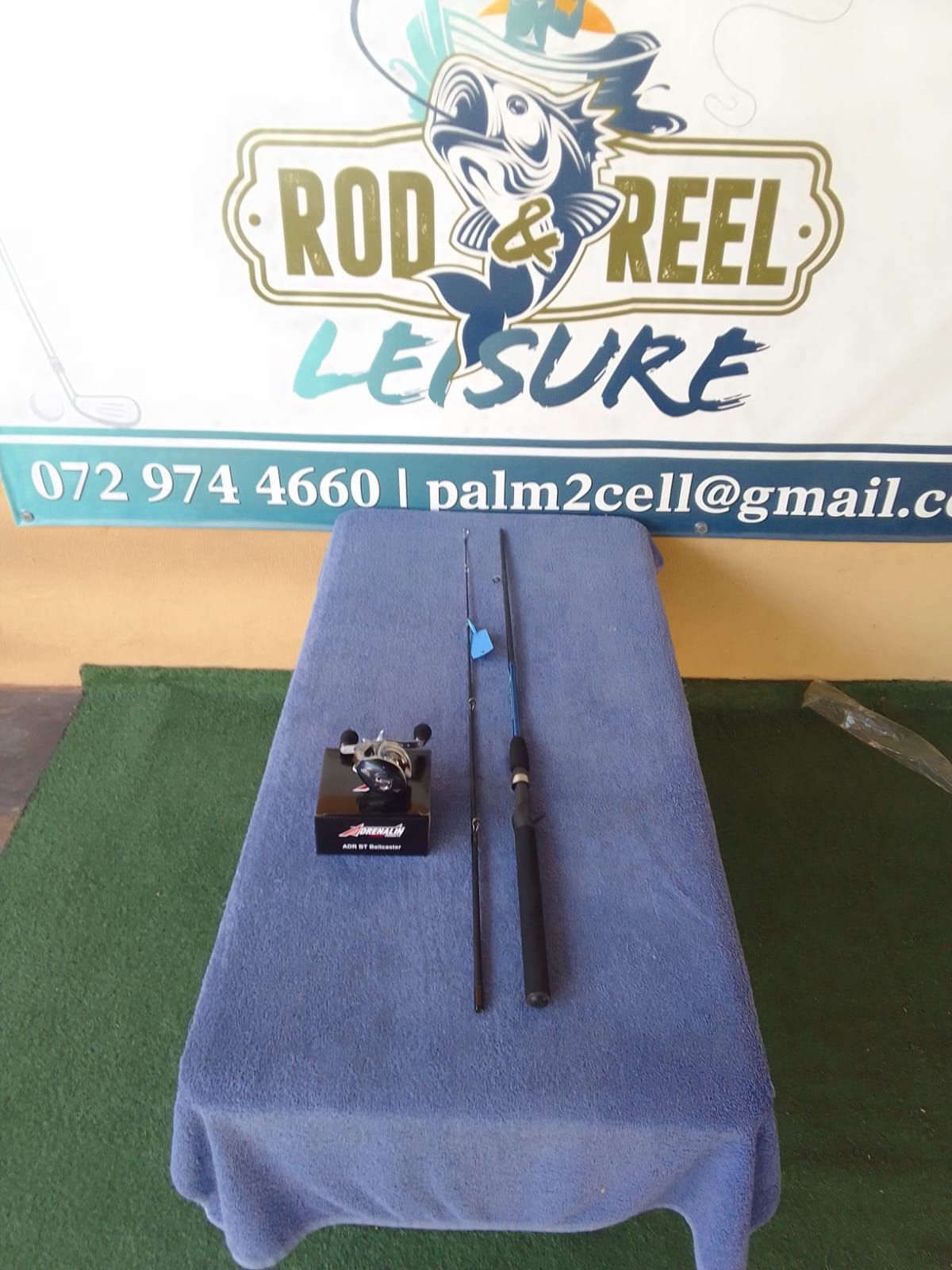 New Bait Casting 2pce 6.6ft rod and Bait Casting Reel Combo