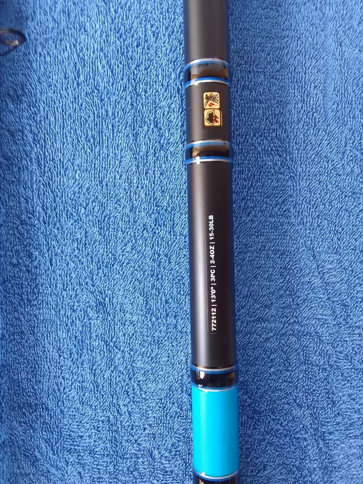 Thumbnail: New Loomis & Franklin 13ft 3pce Shore Master Surf Fishing Rod.