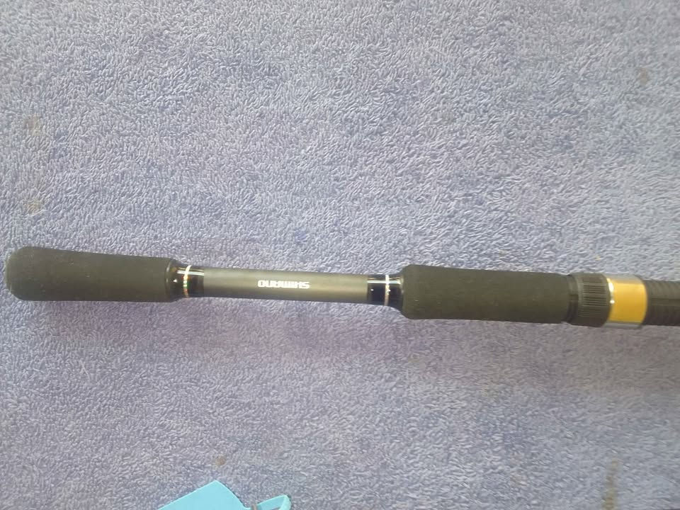 Thumbnail: New Shimano FX XT 2pce 7ft Graphite fishing Rods.