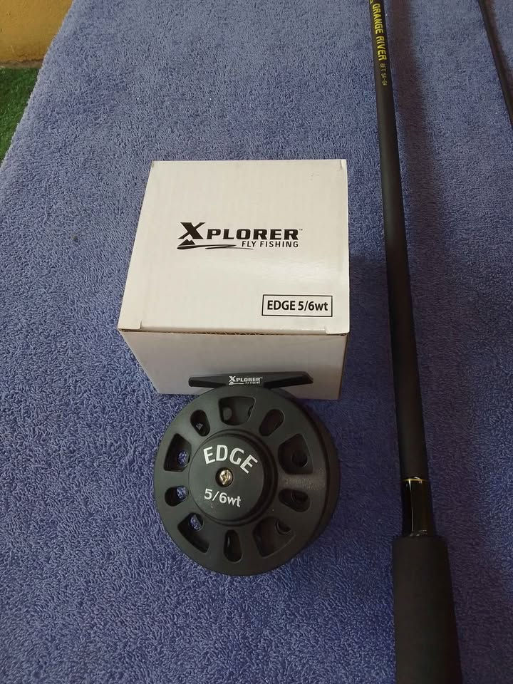 Thumbnail: Special New 2pce 8ft 5#-6# Orange River Fly Rod.