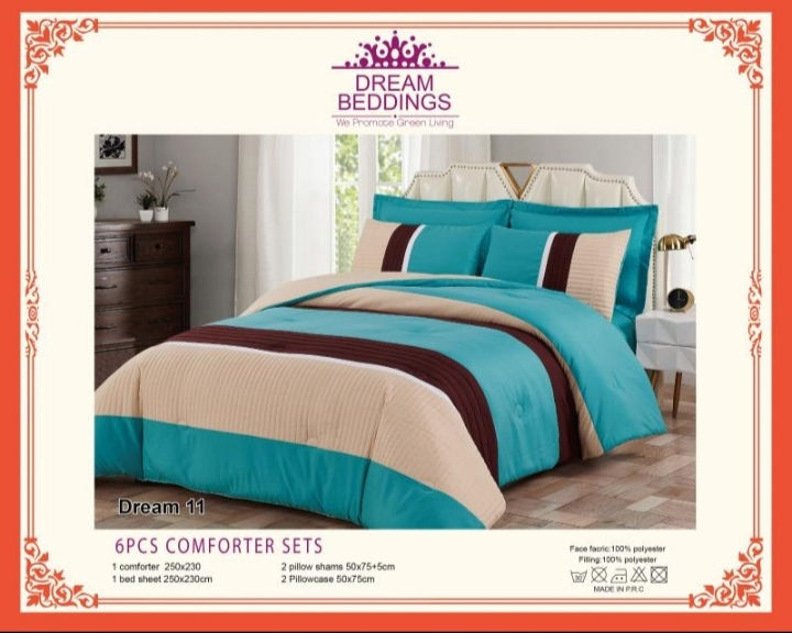 Thumbnail: 6pcs Comforter sets 